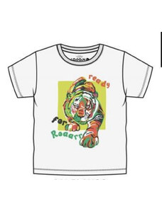 Iný Bavlnené chlapecké triko s potlačou tiger