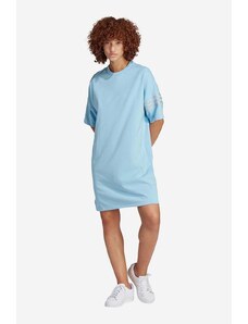 Šaty adidas Originals Adicolor Neuclassics Tee Dress mini, oversize, IB7308-blue
