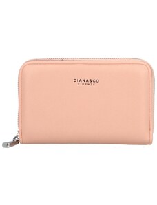 Dámská peněženka pudrově růžová - DIANA & CO Juyko růžová