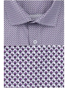 Limbeck košile se zajímavým fialovým vzorem