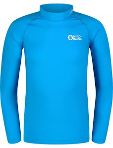 Nordblanc Modré dětské triko s UV ochranou SEASHELL