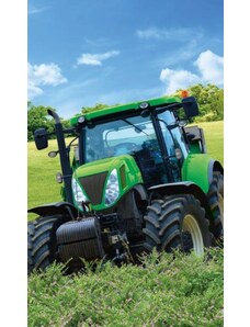 Ručník pro děti, Zelený traktor, 30 x 50 cm