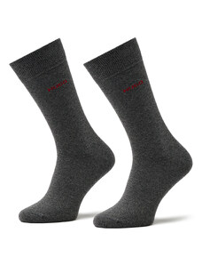 Sada 2 párů vysokých ponožek unisex Hugo