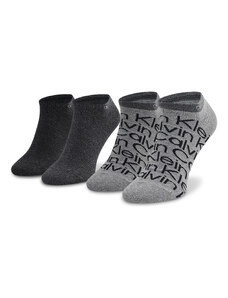 Sada 2 párů pánských nízkých ponožek Calvin Klein