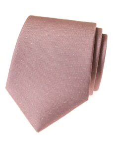 Avantgard Pudrová luxusní pánská kravata s jemnými tečkami