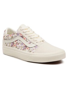 Vans rosas flores top