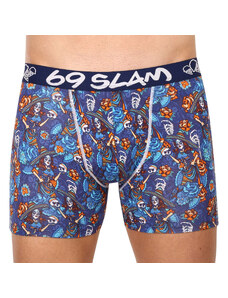 Pánské boxerky 69SLAM fit bamboo dia de los muertos colton (MPBDDM-BB)