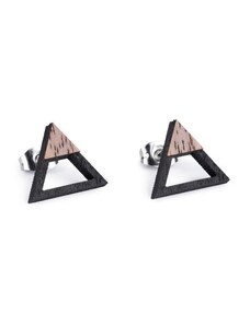 BeWooden Dřevěné náušnice Trill Earrings