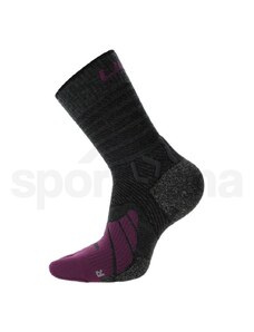 UYN Trekking Five Merino Socks W S100323J009 - anthracite/purple /36