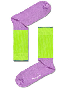 Sada 2 párů vysokých ponožek unisex Happy Socks