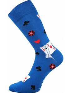 WOODOO veselé ponožky Lonka - KARTY - 1 pár EXTRA 39-42