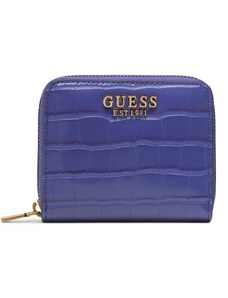 Modré, malé dámské peněženky Guess, se vzorem | 10 kousků - GLAMI.cz