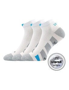 GASTM kotníkové sportovní ponožky se stříbrem VoXX bílá 35-38