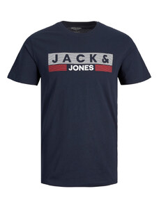 Jack and Jones Tričko Corp Logo Standard Fit Navy Blazer M