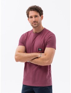 Ombre Men's cotton t-shirt with pocket