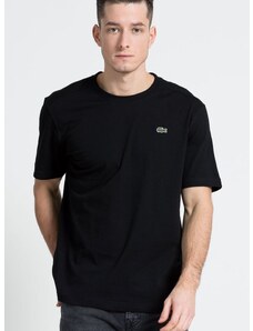 Tričko Lacoste černá barva