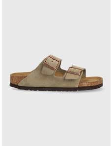 Semišové pantofle Birkenstock Arizona 951303-Taupe