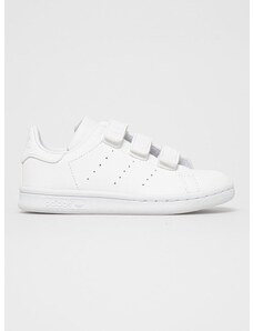 Dětské boty adidas Originals Stan Smith FX7535 bílá barva