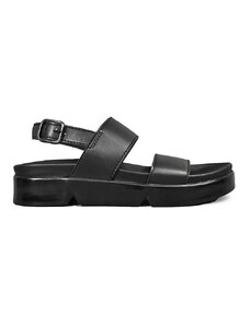 Sandály Altercore CAMILLE dámské, černá barva, na platformě