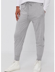 Kalhoty Polo Ralph Lauren pánské, šedá barva, hladké, 714844763001