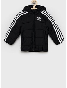 Dětská bunda adidas Originals H34564 černá barva