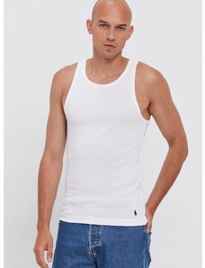 Tričko Polo Ralph Lauren pánské, bílá barva, 714835886001