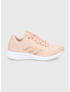 Boty adidas Edge Lux 4 G58473 růžová barva, na plochém podpatku