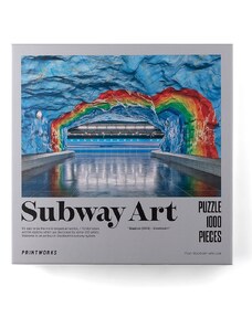 Printworks - Puzzle Subway Art Rainbow 1000 elementów