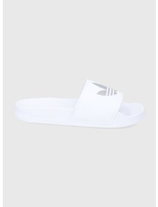 Pantofle adidas Originals Adilette Lite W dámské, bílá barva, GZ6197-FTWWHT