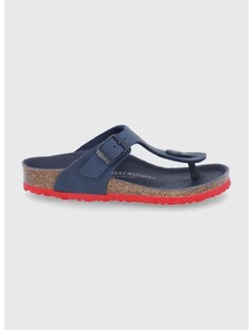 Dětské žabky Birkenstock tmavomodrá barva