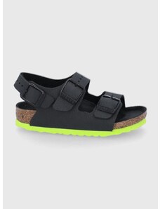 Dětské sandály Birkenstock černá barva