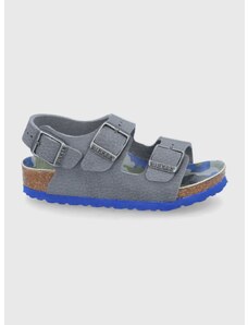 Dětské sandály Birkenstock šedá barva