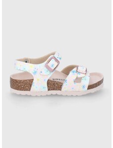 Dětské sandály Birkenstock růžová barva