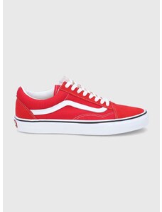 Tenisky Vans Ua Old Skool červená barva, VN0A4BV5JV61-RED