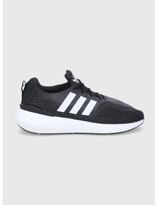 Boty adidas Originals Swift Run GZ3496 černá barva, GZ3496-BLK/WHT