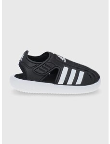 Dětské sandály adidas GW0384 černá barva