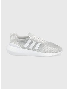 Boty adidas Originals Swift Run 22 GZ3499 šedá barva, GZ3499-WHT/GRTW