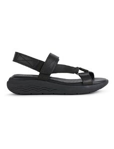Sandály Geox Spherica Ec5w dámské, černá barva