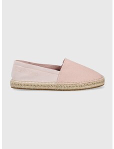 Espadrilky Calvin Klein růžová barva