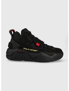 Sneakers boty Polo Ralph Lauren PS100 černá barva, 809846180001
