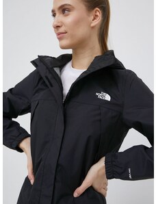 Outdoorová bunda The North Face Antora černá barva, NF0A7QEWJK31