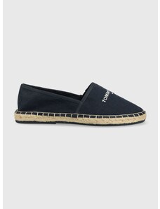 Espadrilky Tommy Jeans tmavomodrá barva