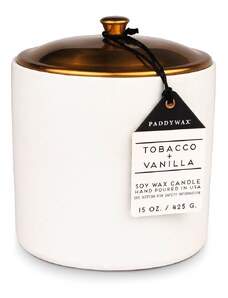 Paddywax Vonná sójová svíčka Tobacco & Vanilla 425 g