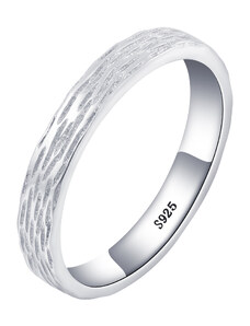 OLIVIE Snubní stříbrný prsten STRAIN 7475