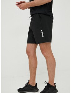 Outdoorové šortky adidas TERREX Liteflex černá barva