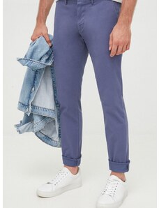 Kalhoty Tommy Hilfiger pánské, ve střihu chinos, MW0MW26619