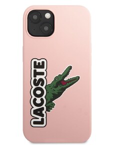 Obal na telefon Lacoste Iphone 13 6,1" růžová barva