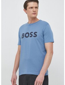 Boss Orange Bavlněné tričko BOSS CASUAL s potiskem, 50481923