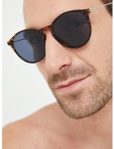 Sluneční brýle Tommy Jeans hnědá barva