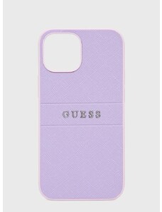 Obal na telefon Guess Iphone 13 Mini 5,4'' fialová barva